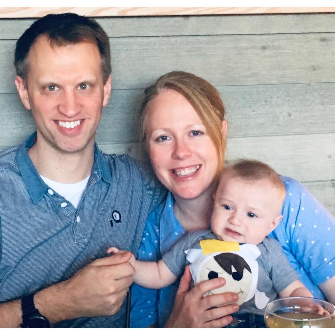 Just the three of us.