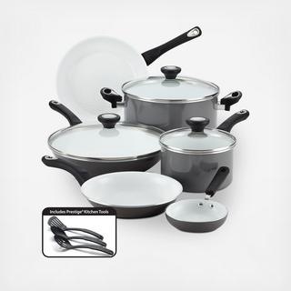 PurECOok Ceramic Non-Stick 12-Piece Cookware Set