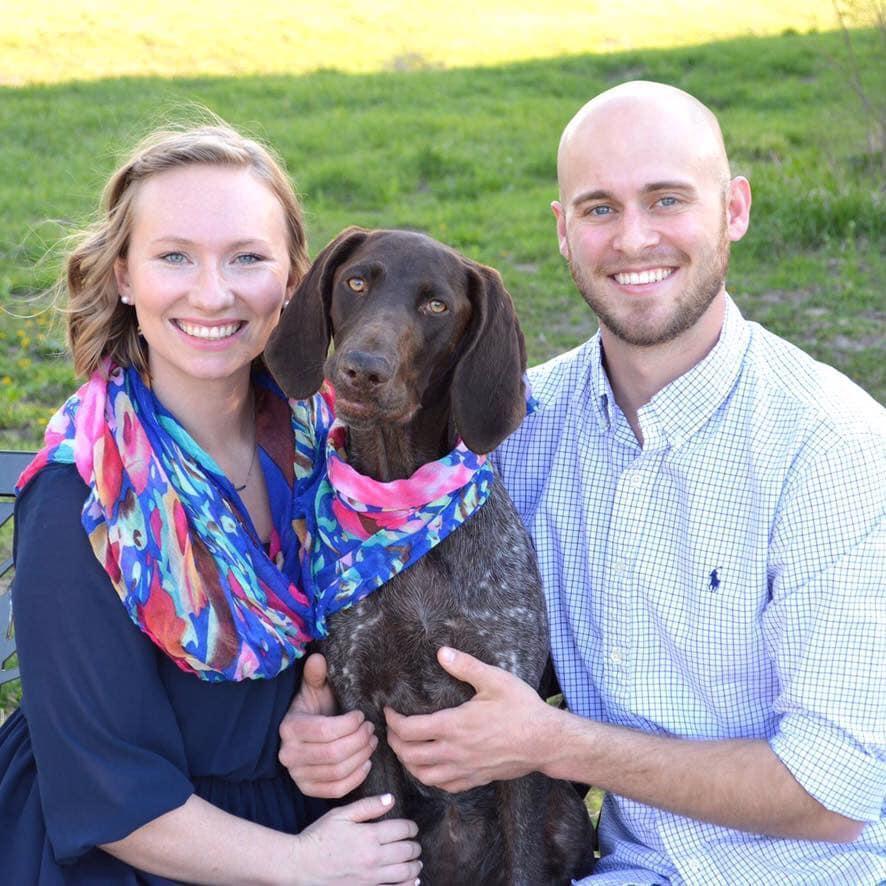Family photos on Linear Trail #matchingscarves