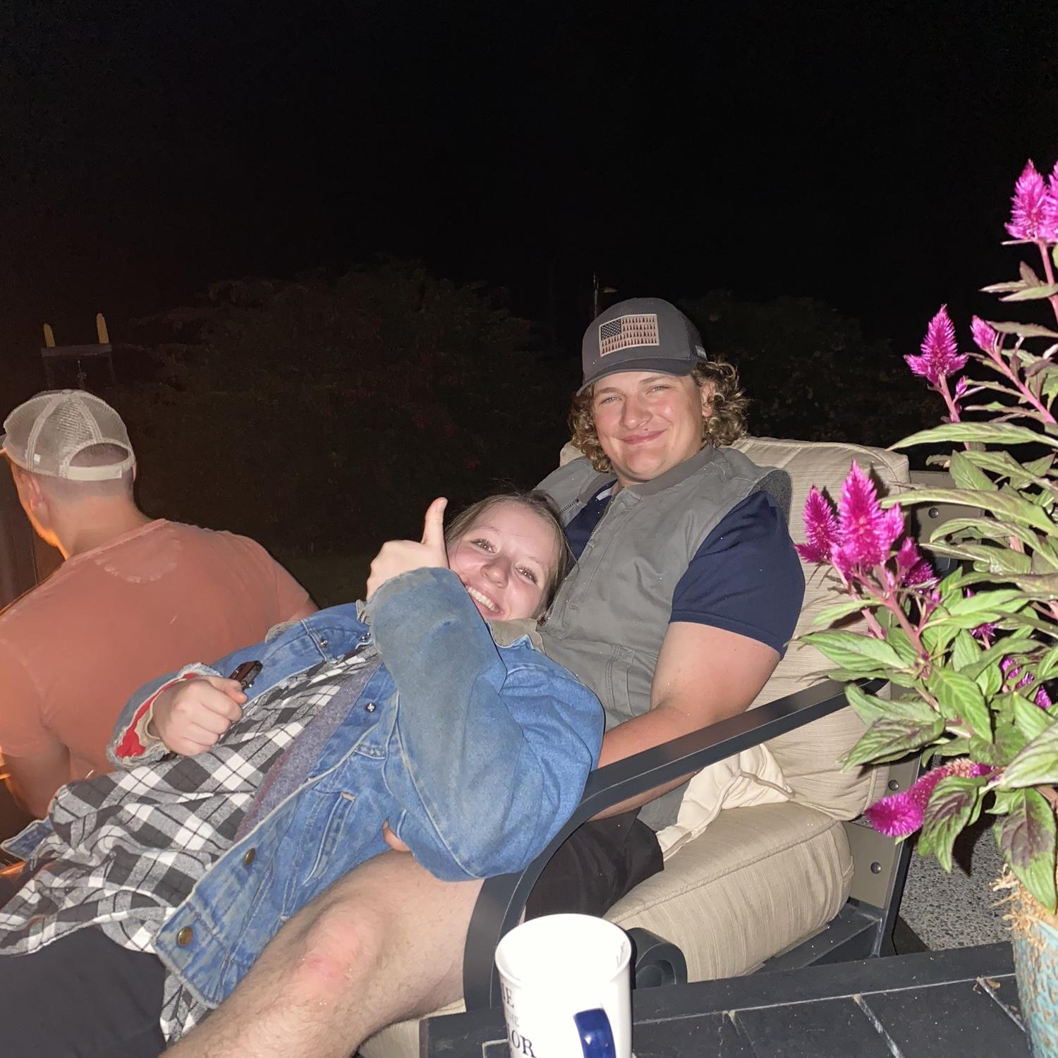 Countless evenings spent at a Batanian fire pit.