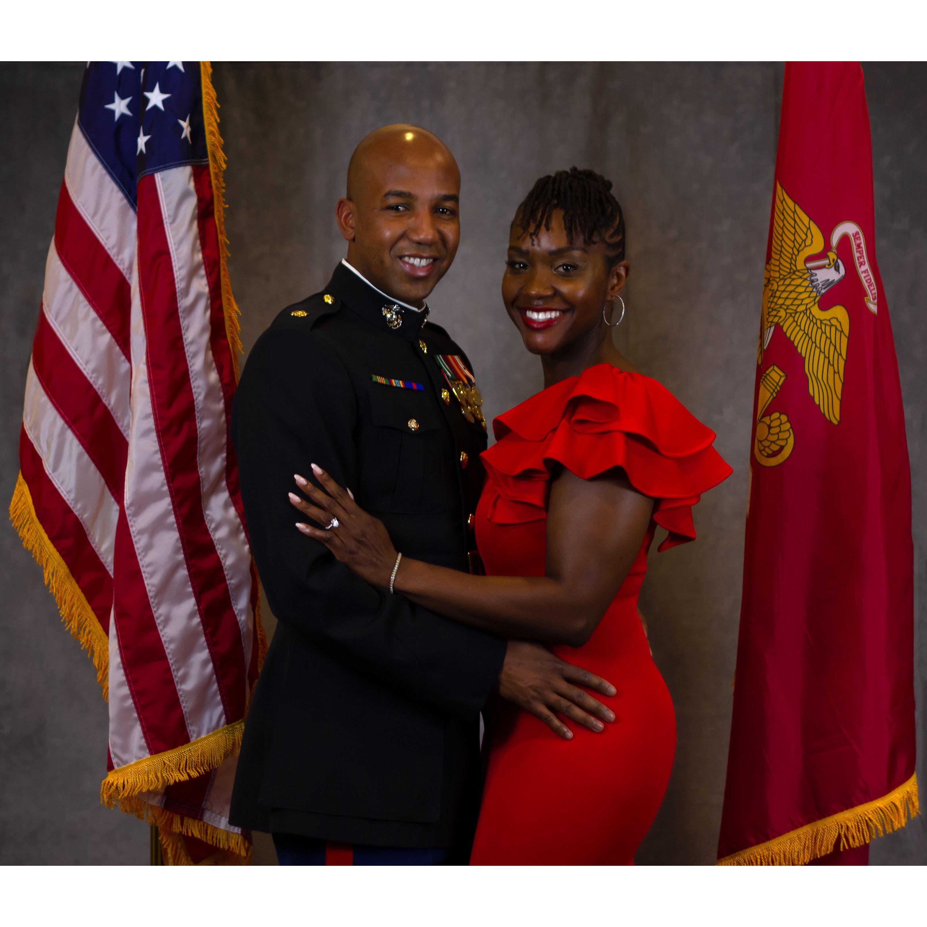 Our most recent Marine Corps Ball in November 2022