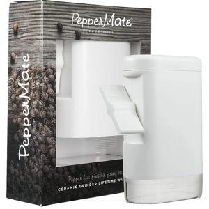 PepperMate Pepper Mill, White