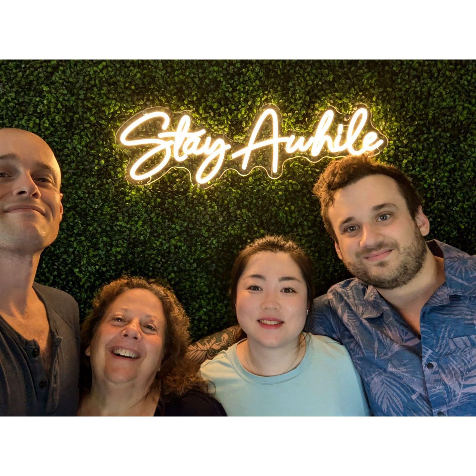 Amazing airbnb place we stayed when we visited Shawn and Megan for Emmy's birthday party (Jul 27, 2024)