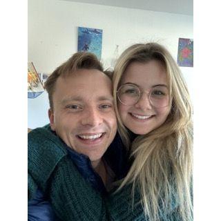 Together in Stephenville, TX. Where Liz lived first, before moving to South Texas with Nick