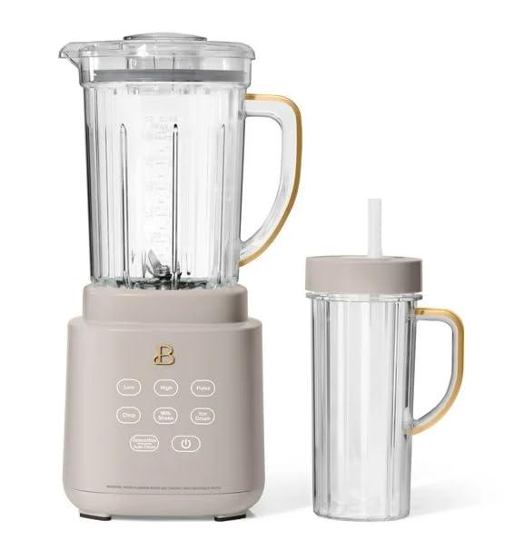 Beautiful PowerExact Blender System, by Drew Barrymore White Icing (Porcini Taupe)