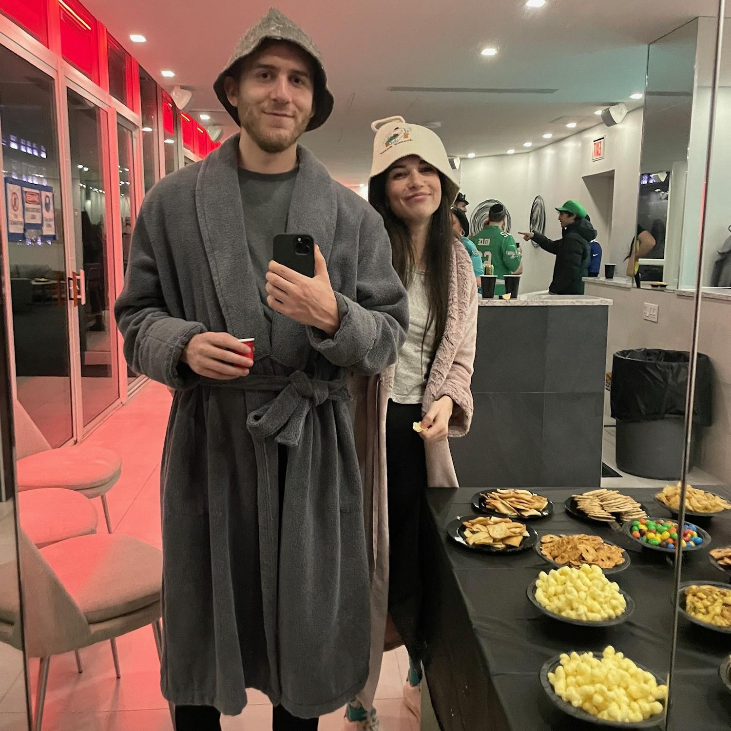 Halloween party or Banya?