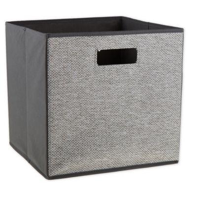 ORG Crossweave 13-Inch Collapsible Storage Bin