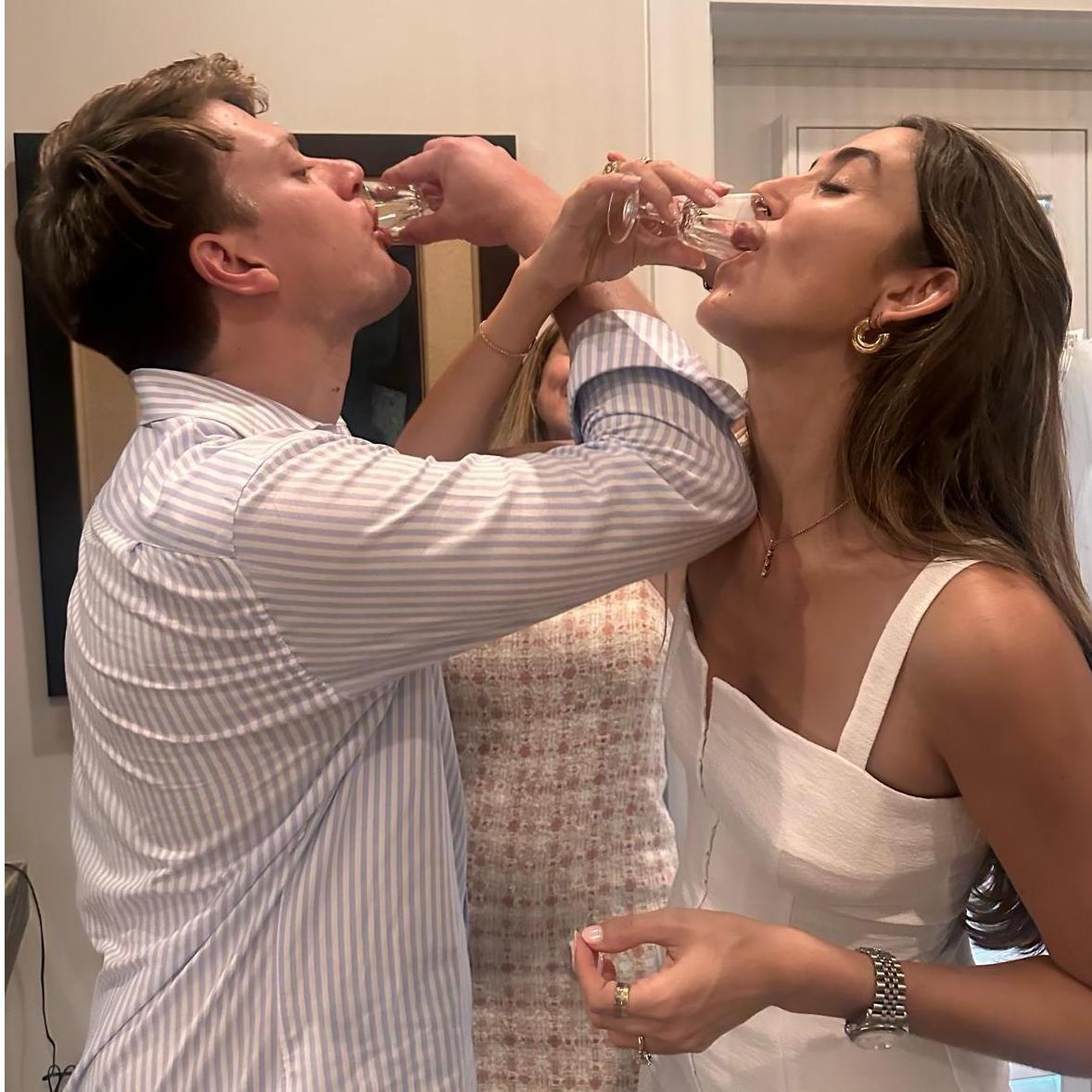 The day after “I do’s” (August 4, 2024)