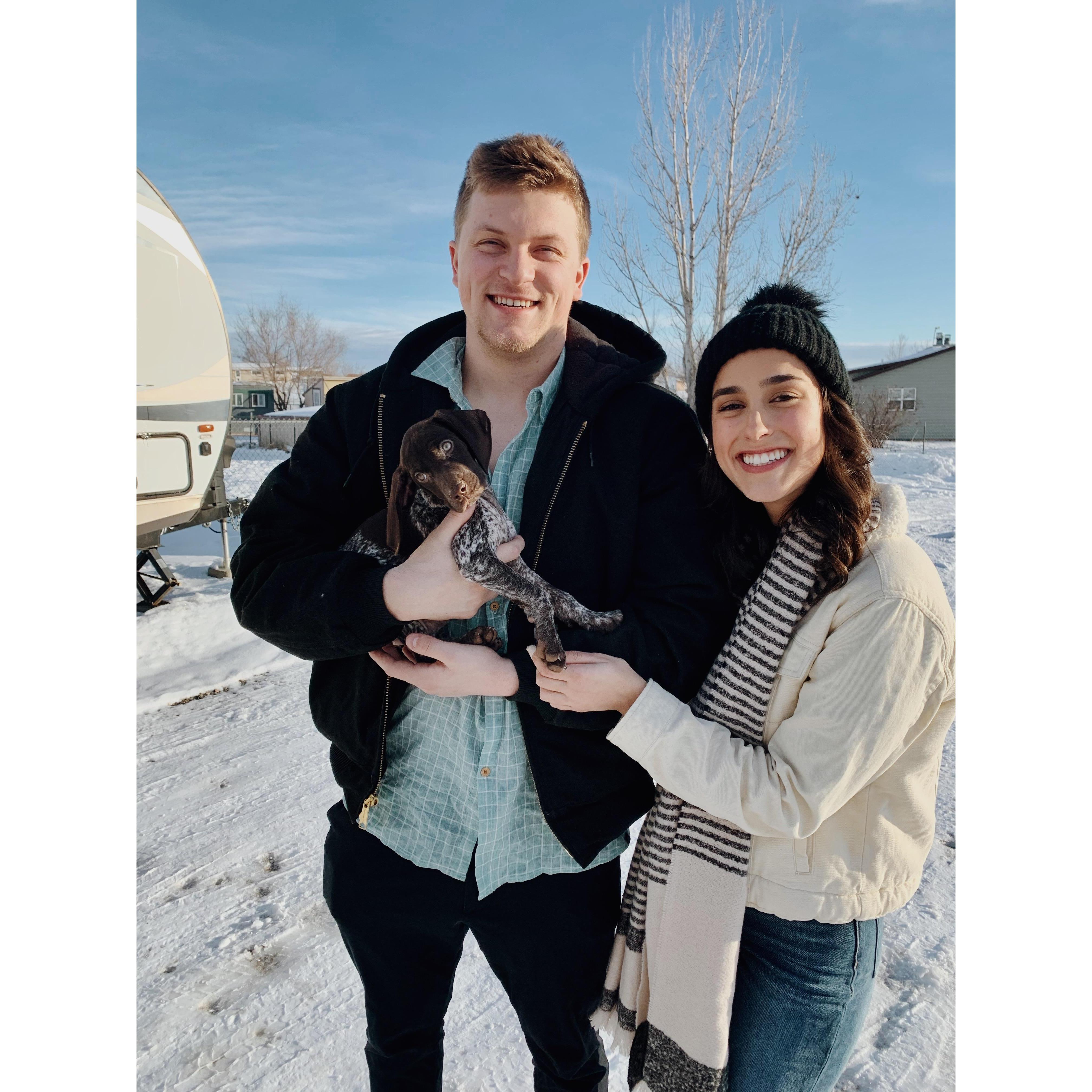 The day we got out Astrid May! We love our sweet girl.