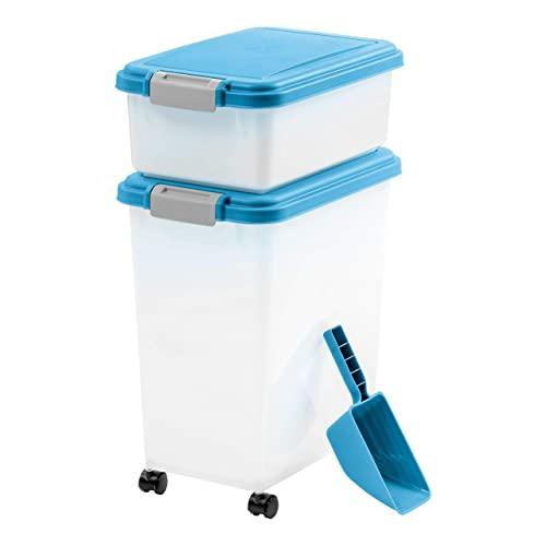 IRIS 3Piece Airtight Pet Food Container Combo