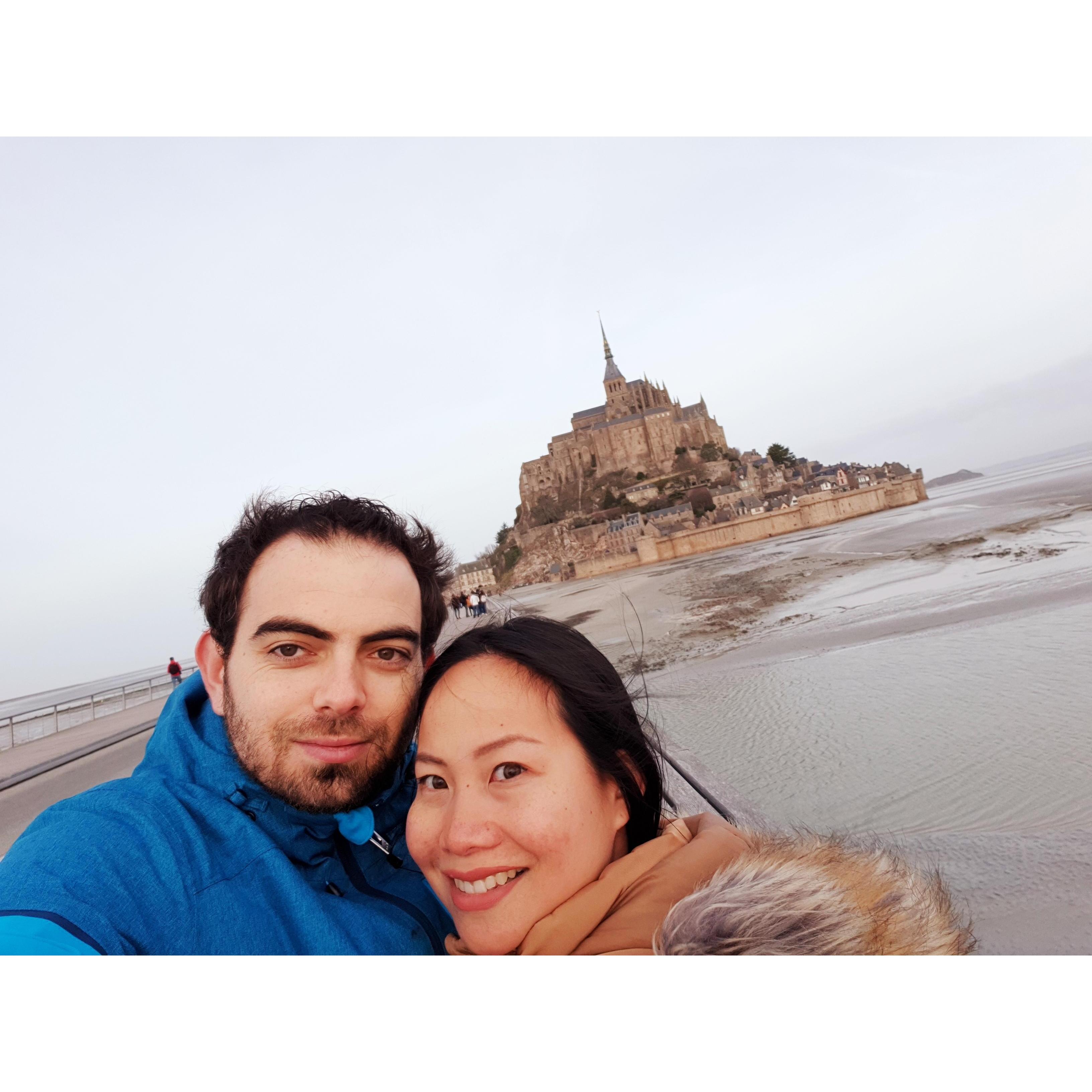 Mont Saint Michel, France