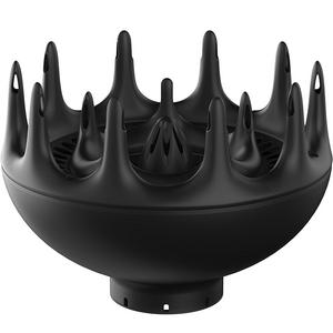 xtava Black Orchid Large Hair Diffuser - Enhance and Define Curls and Waves - Maximize Volume with 3D Multi-Prong Design & Advanced Airflow