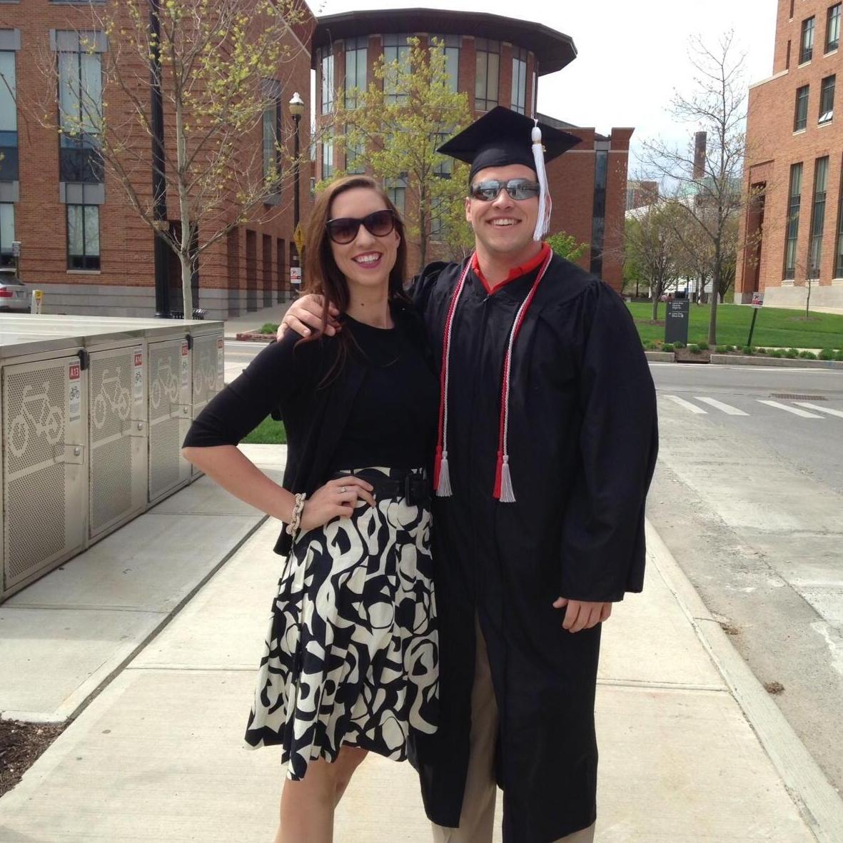 Preston's graduation in 2014