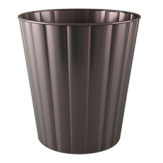 NuSteel Anaheim Stainless Steel Wastebasket in Oil Rubbed Bronze