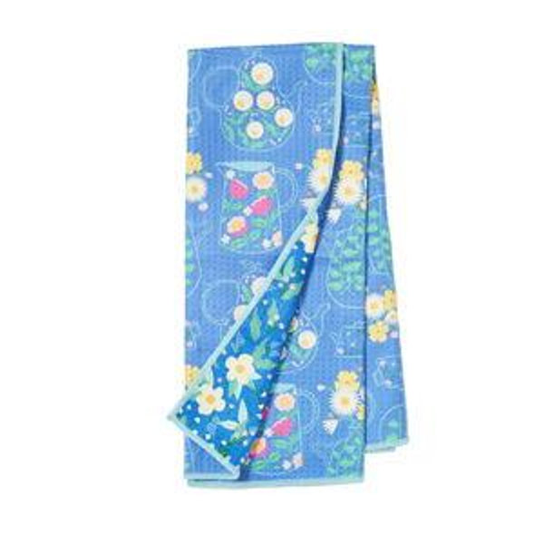 Anywhere Towel Reversible - MT Flower Teapot
