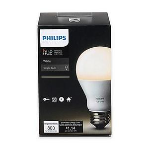 Philips Hue White A19 Single Dimmable LED Bulb