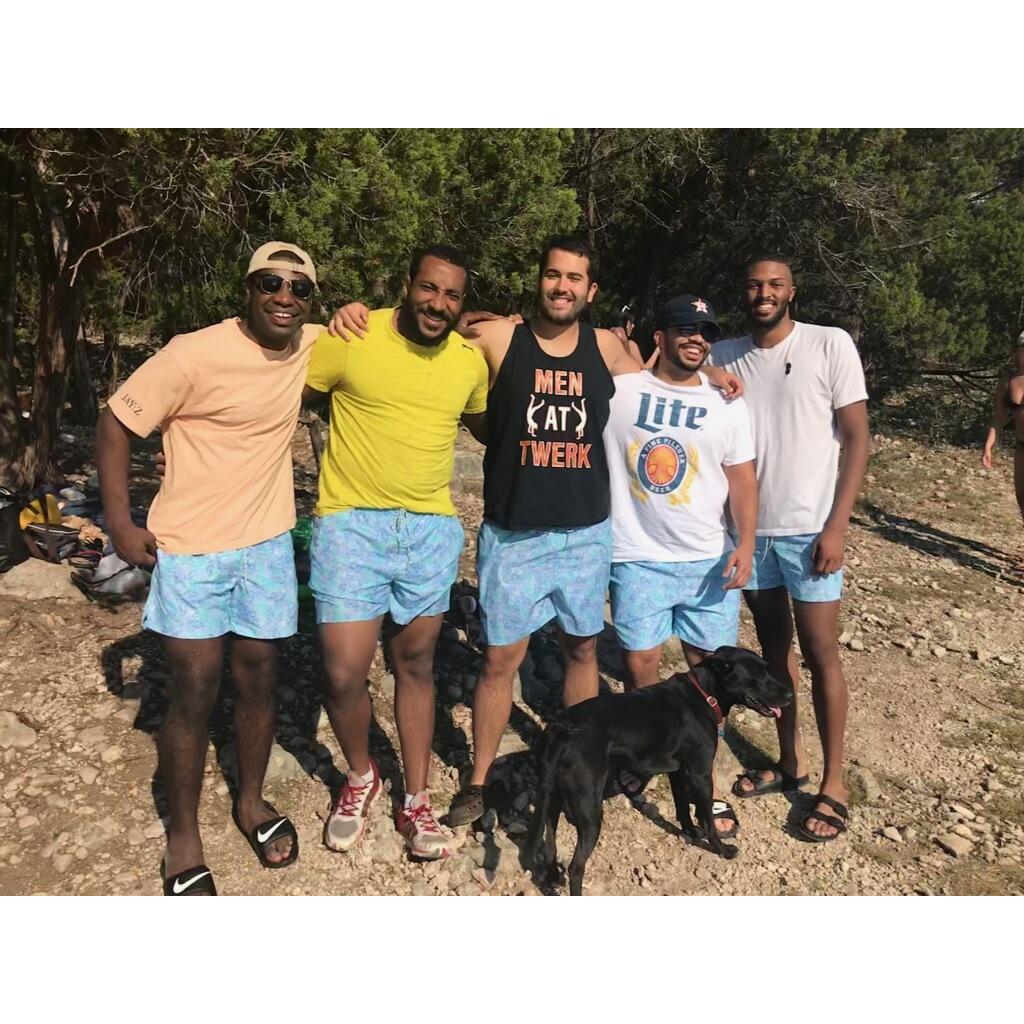 The boys + Jester