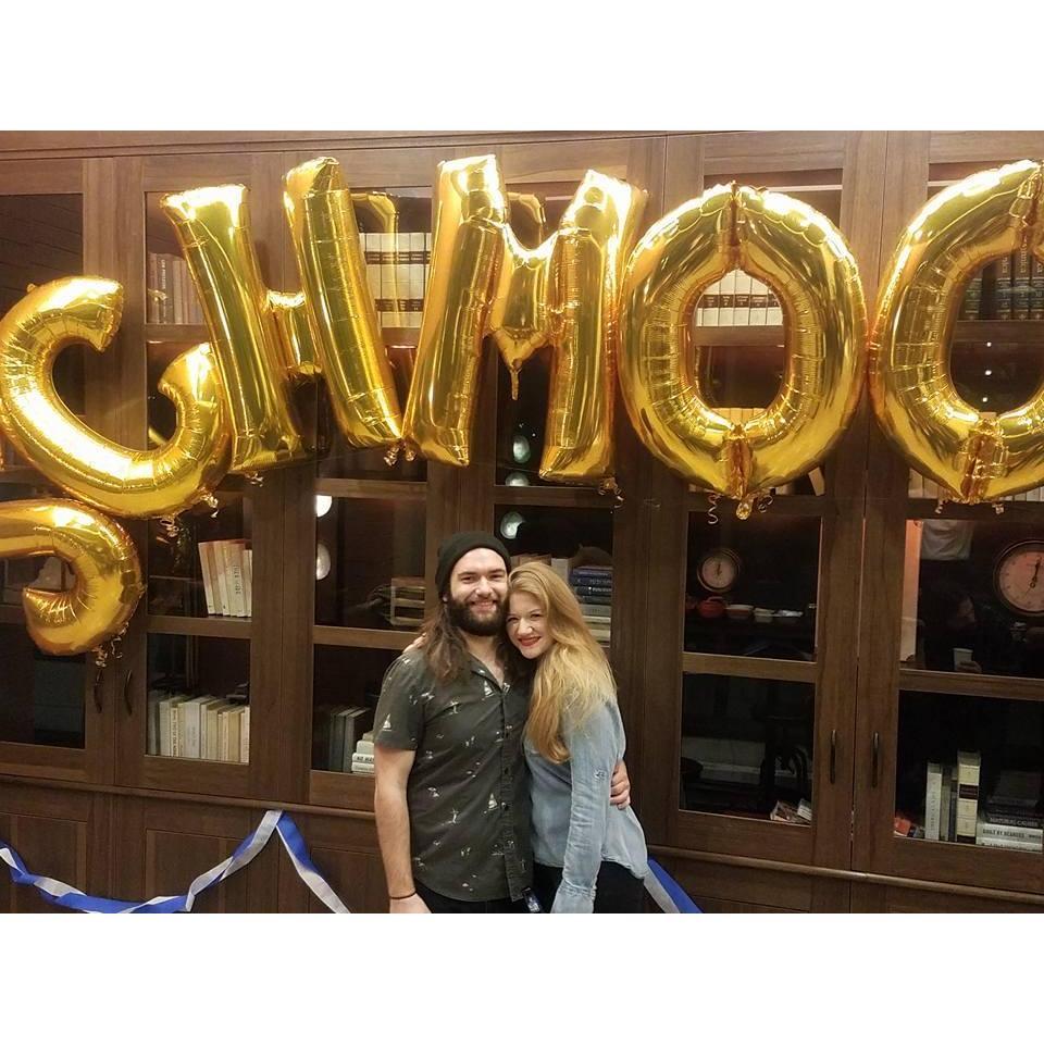Our incredible NY family threw us a going away "SCHMOO-FEST" in 2018.
