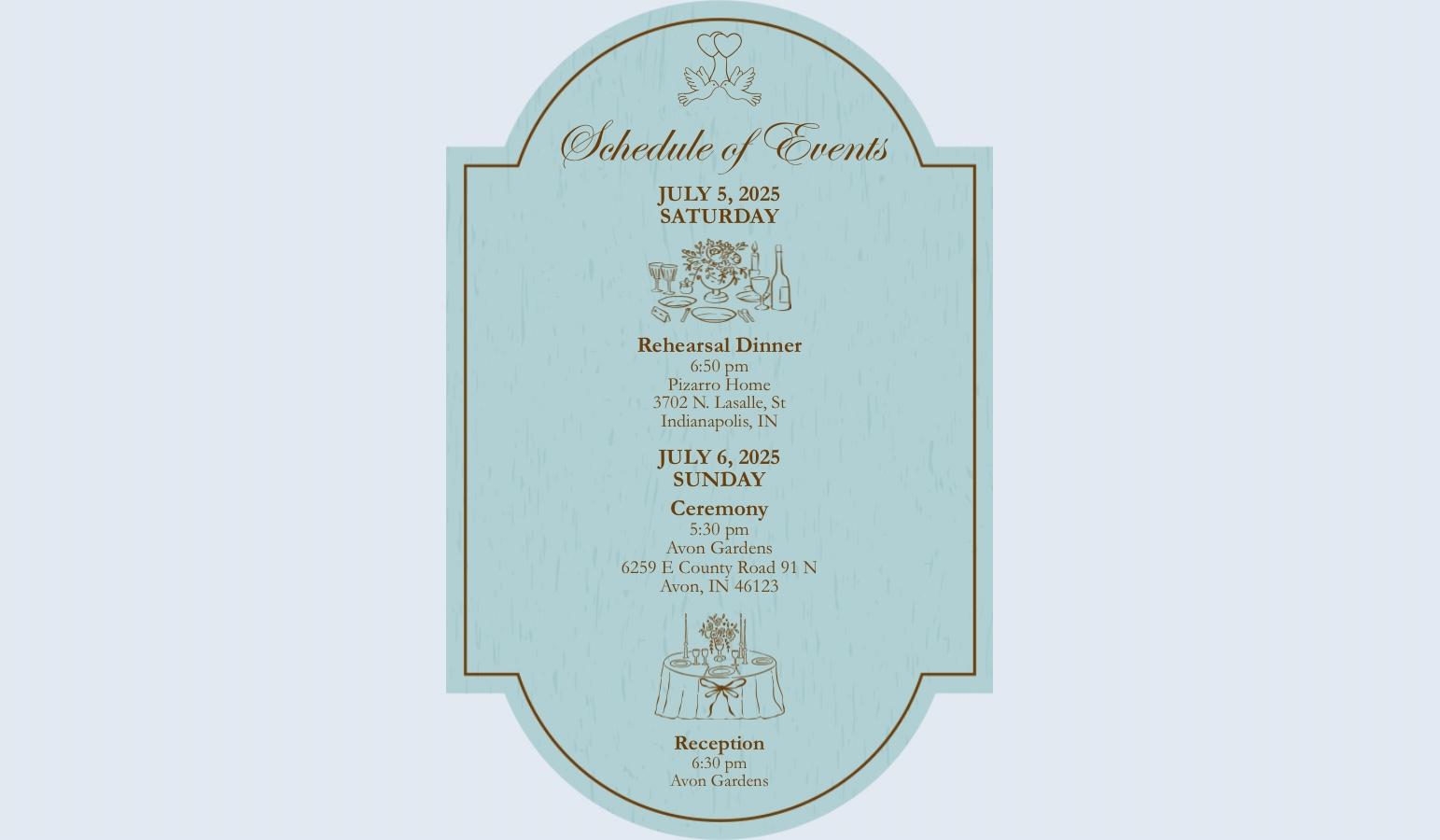 The Wedding Website of Sharon Pizarro and Logan Carle