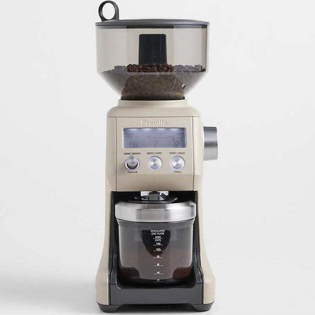 Breville ® Smart Grinder™ Pro Conical Burr Grinder in Almond Nougat