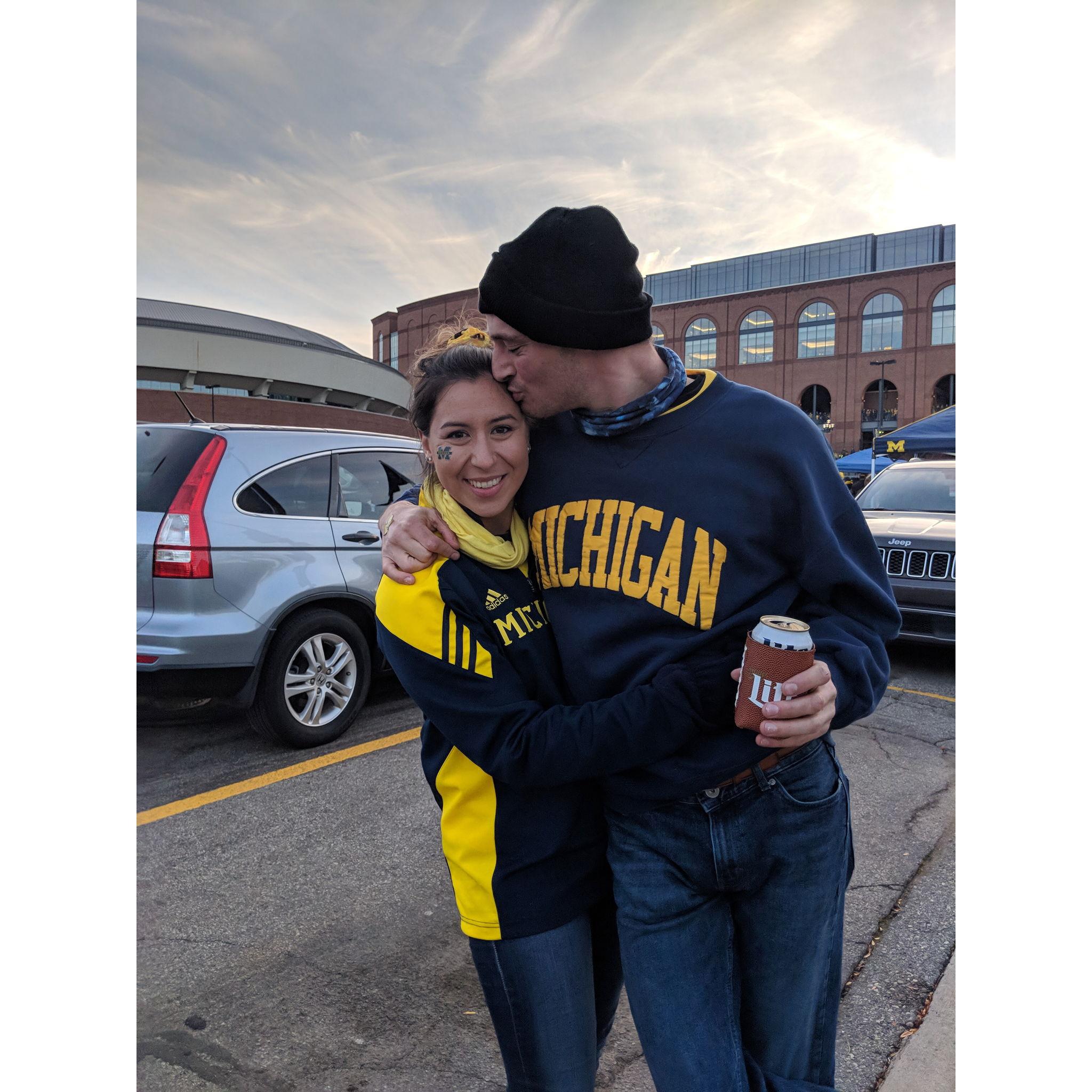 Treated Sam to some Midwest hospitality