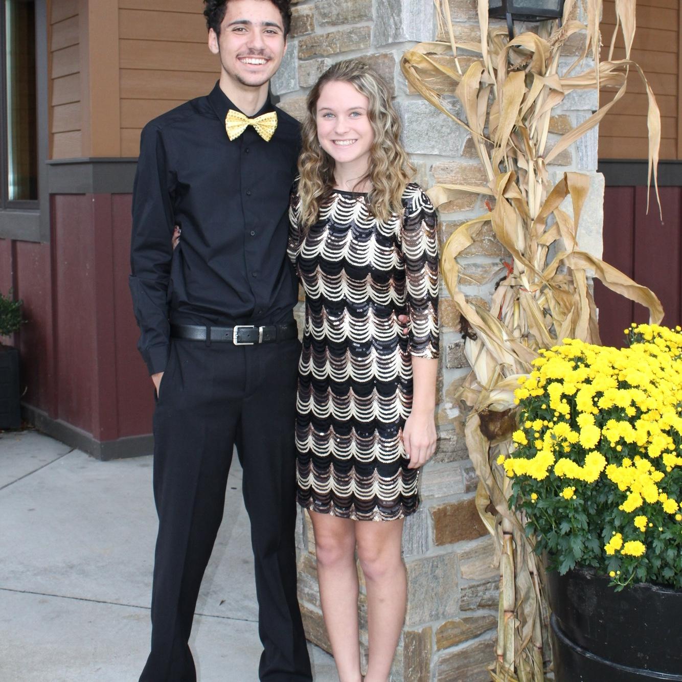 Our first High School dance together!