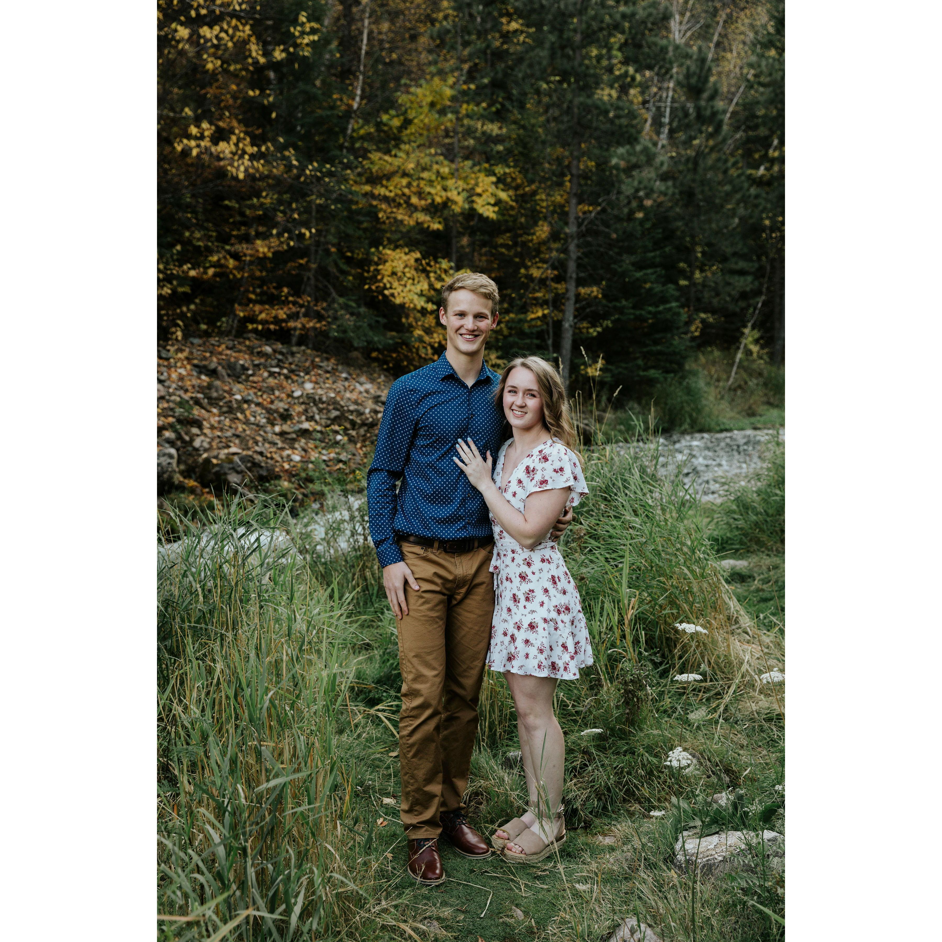 Allen's favorite picture from the engagement photos