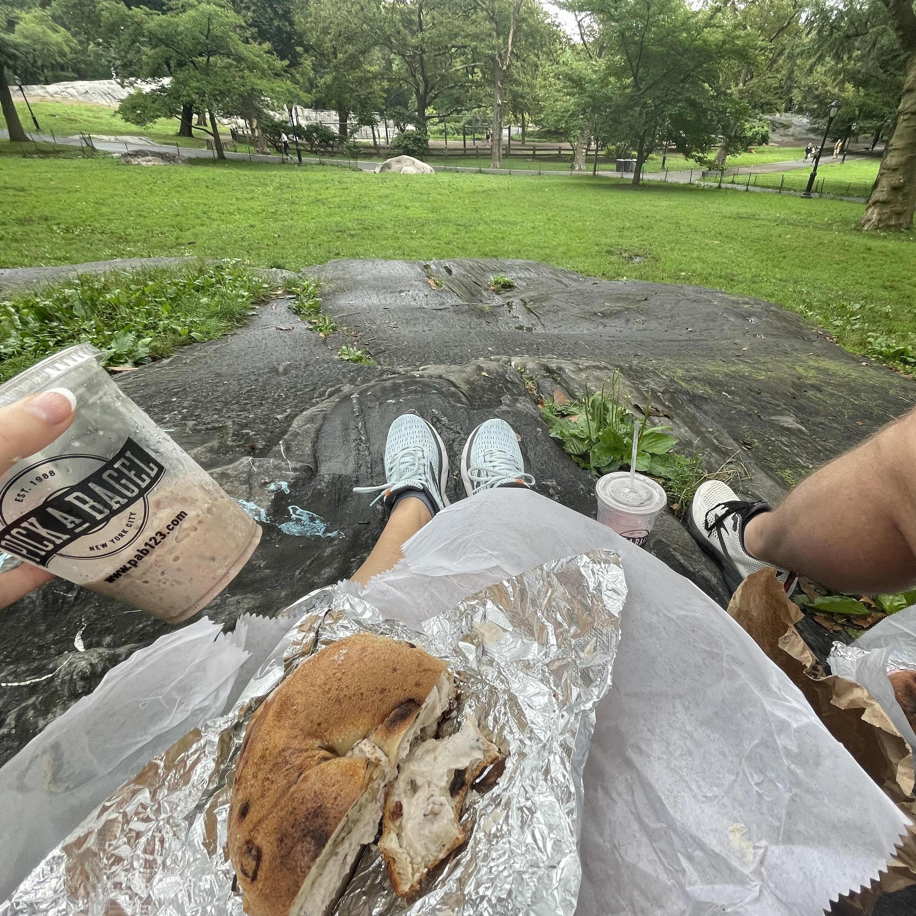 Breakfast in Central Park