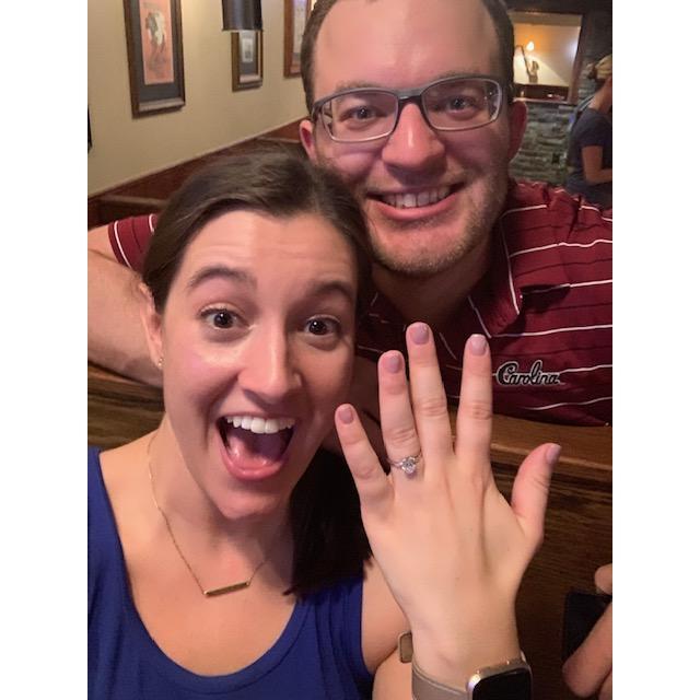 And of course... the sweaty post-engagement selfie :)