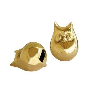 Chubby Brass Owl Bottle Opener