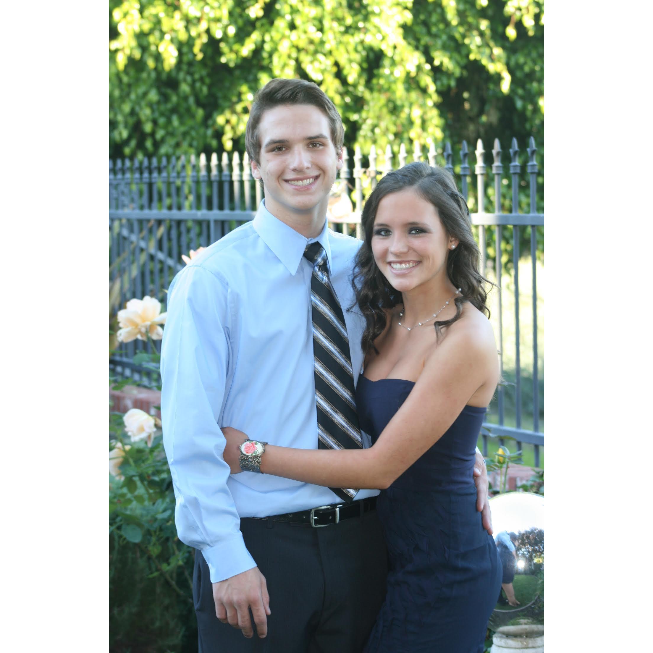 Our first homecoming dance together - Laguna Niguel, Ca - September 2010.