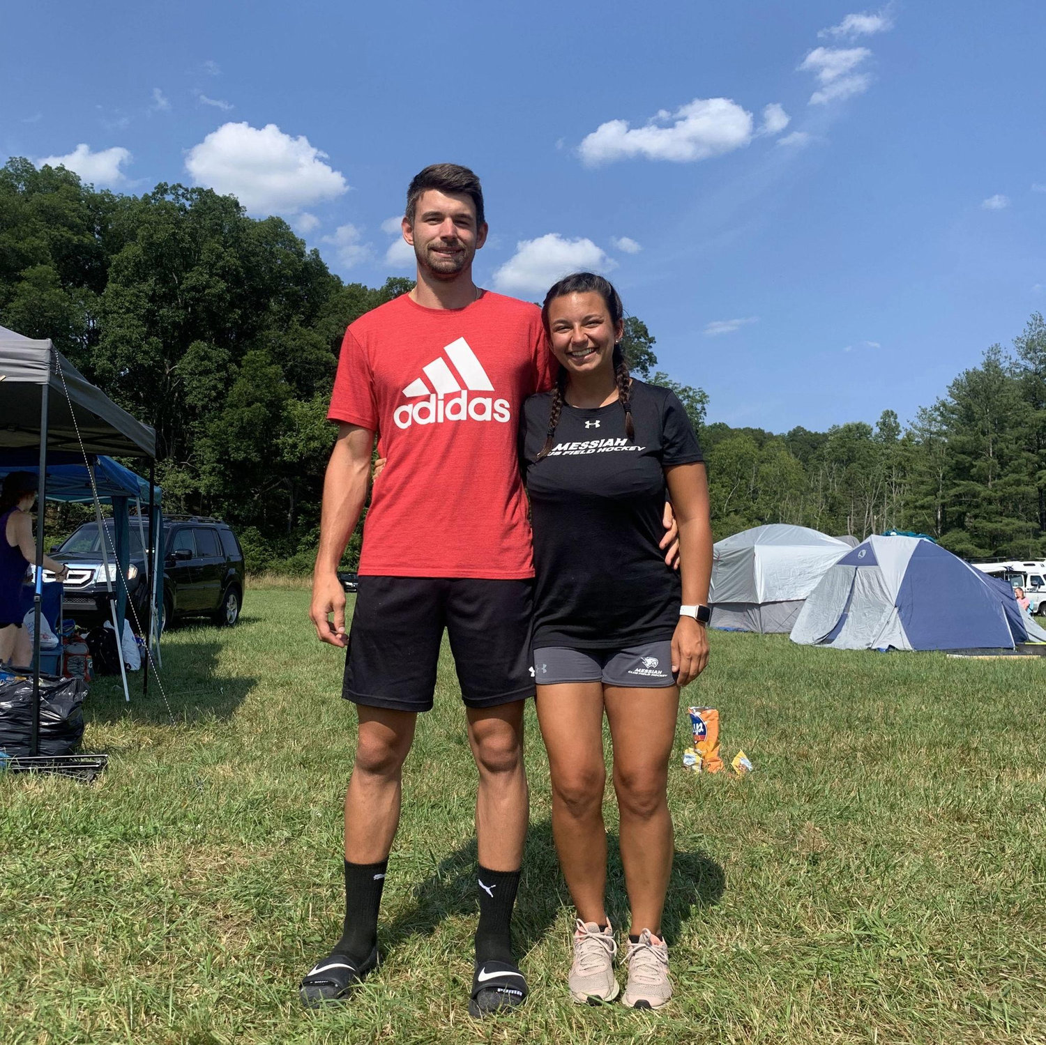 Camping with our Youth Group, July 2021