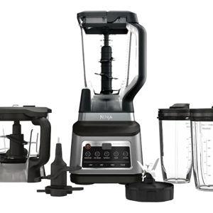Ninja - Professional Plus Kitchen System with Auto-iQ & (2) 24oz Single-Serve Cups - Stainless Steel