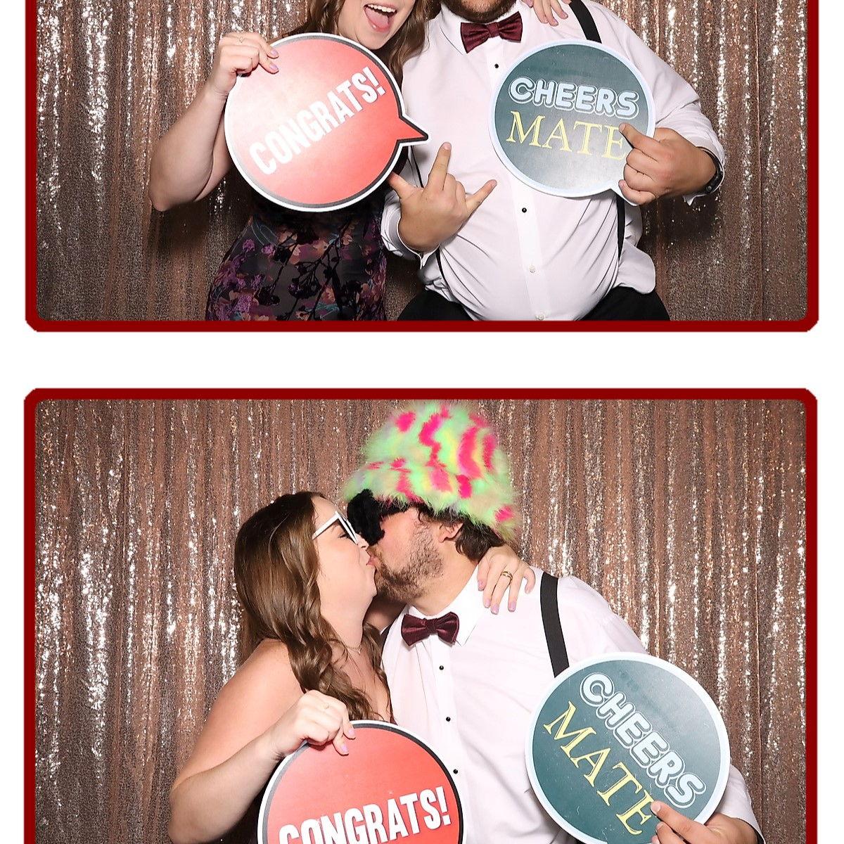 She caught the bouquet before this...