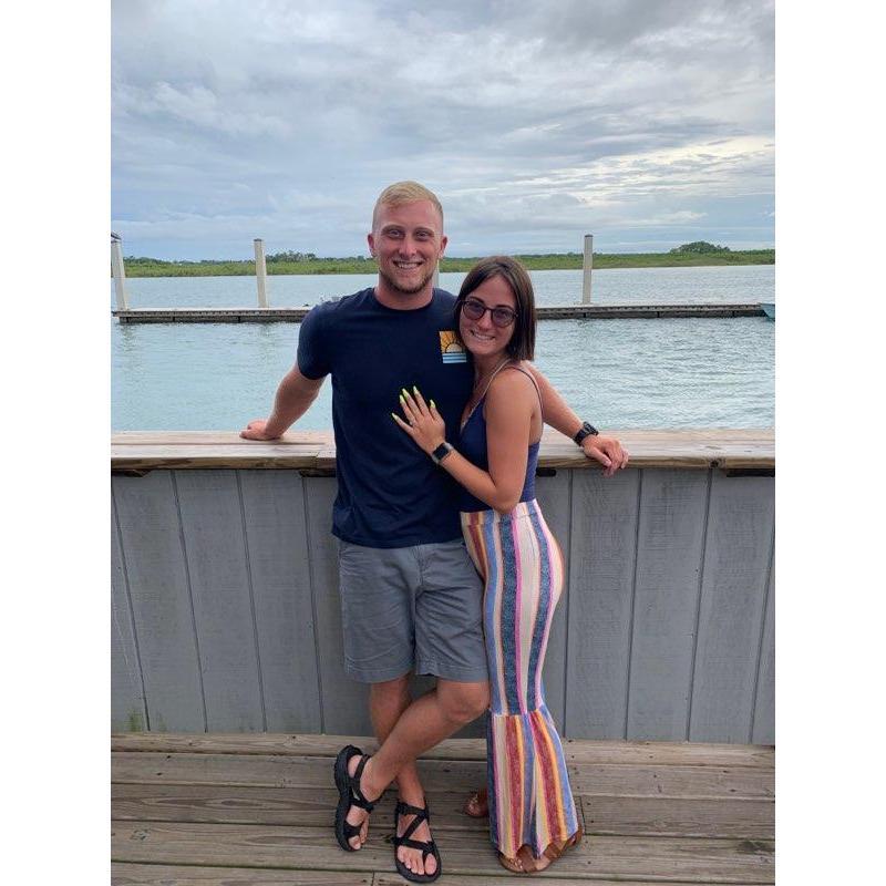 Our second vacation together to Daytona Beach, Florida.