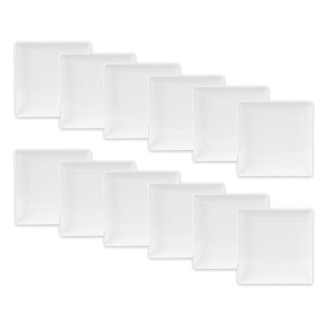 Everyday White® by Fitz and Floyd® Coupe Appetizer Plates (Set of 12)
