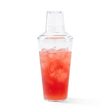 Acrylic Cocktail Shaker, Clear