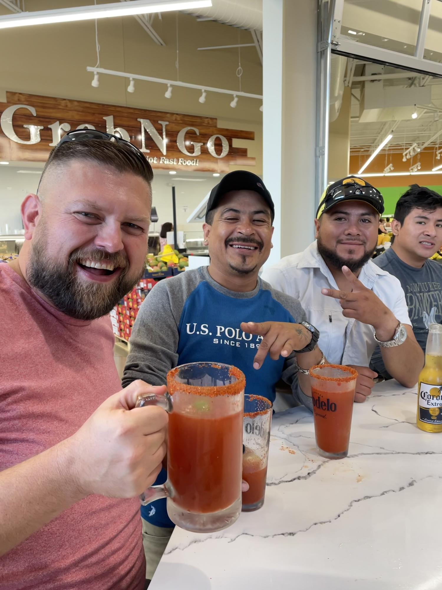 Ever been to a Mexican grocery with a bar inside? Ask Erik about this one...