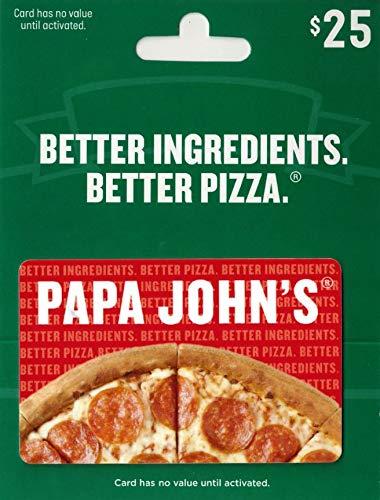 Papa John's Pizza Gift Card