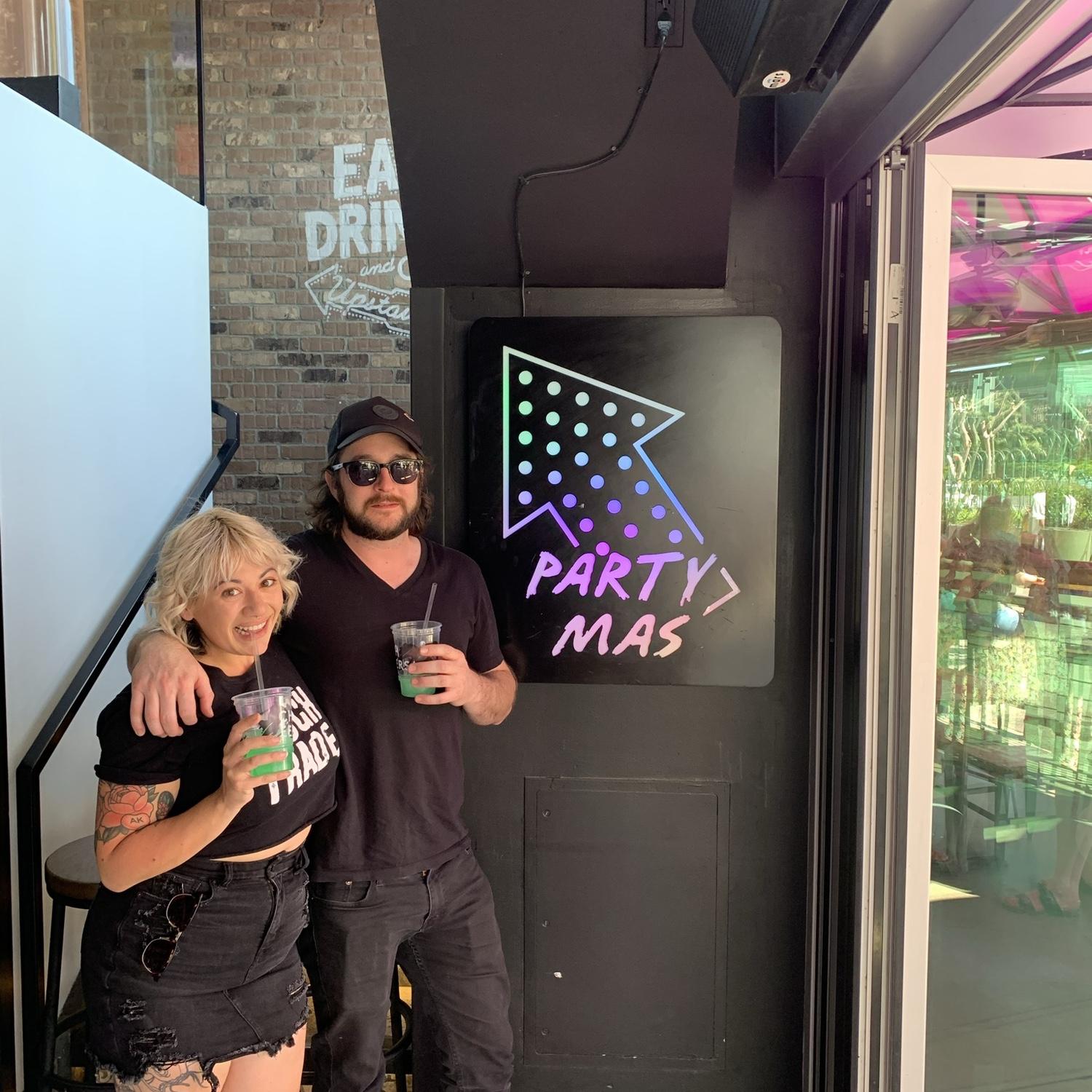 Our first, but definitely not last, time at the Taco Bell Cantina. We live mas!