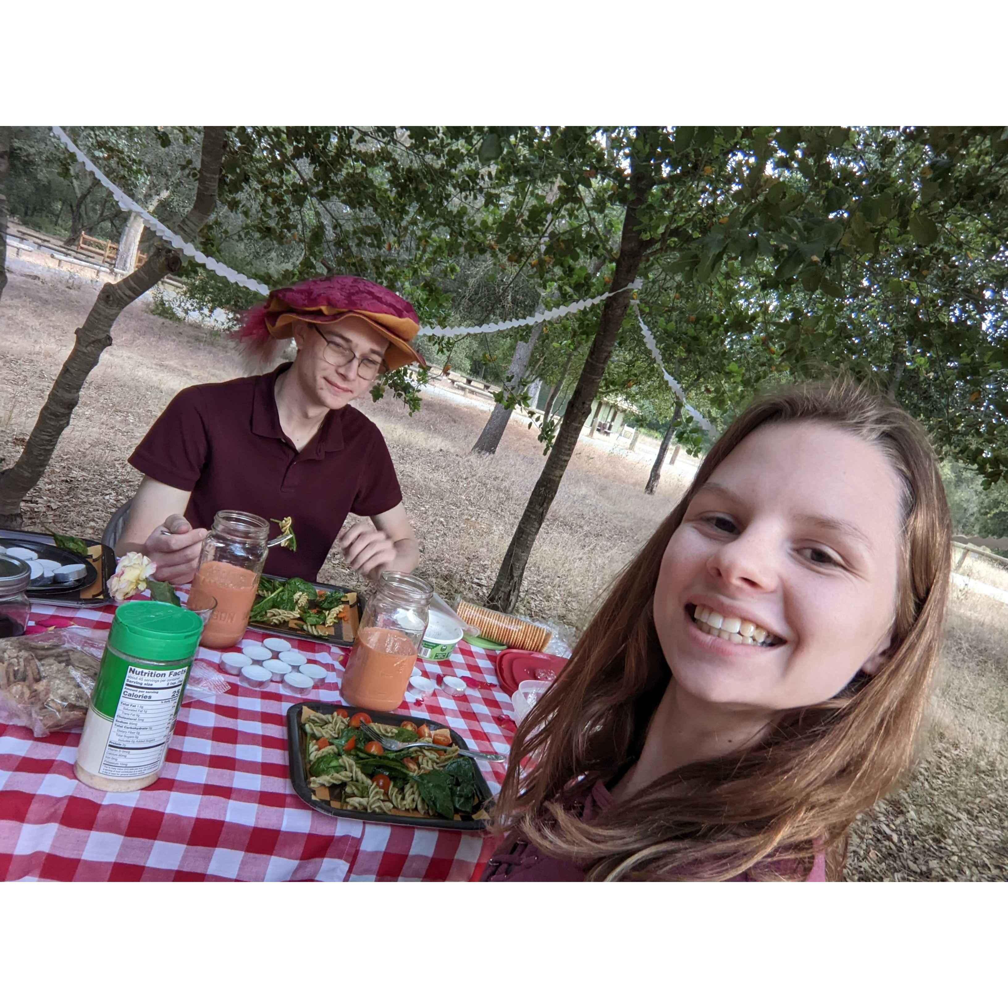 Surprise picnic date