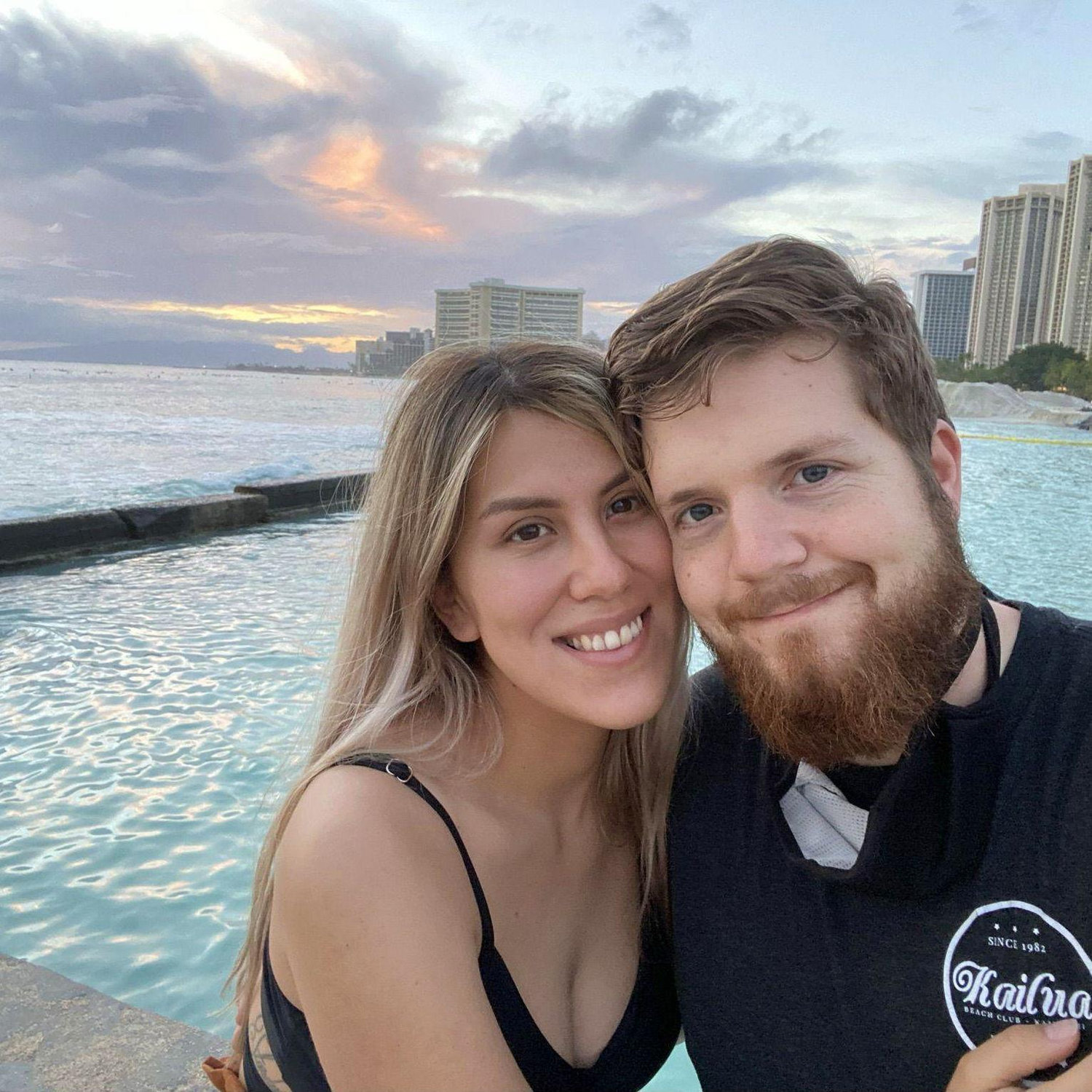 March 2021. Enjoying the warm air in Oahu, Hawaii.