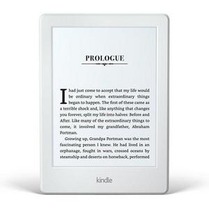 Amazon Kindle Paperwhite, Wi-Fi + Free 3G, Special Offers - White