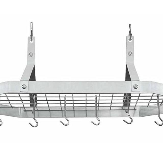 Cuisinart Octagonal Hanging Cookware Rack,Stainless steel