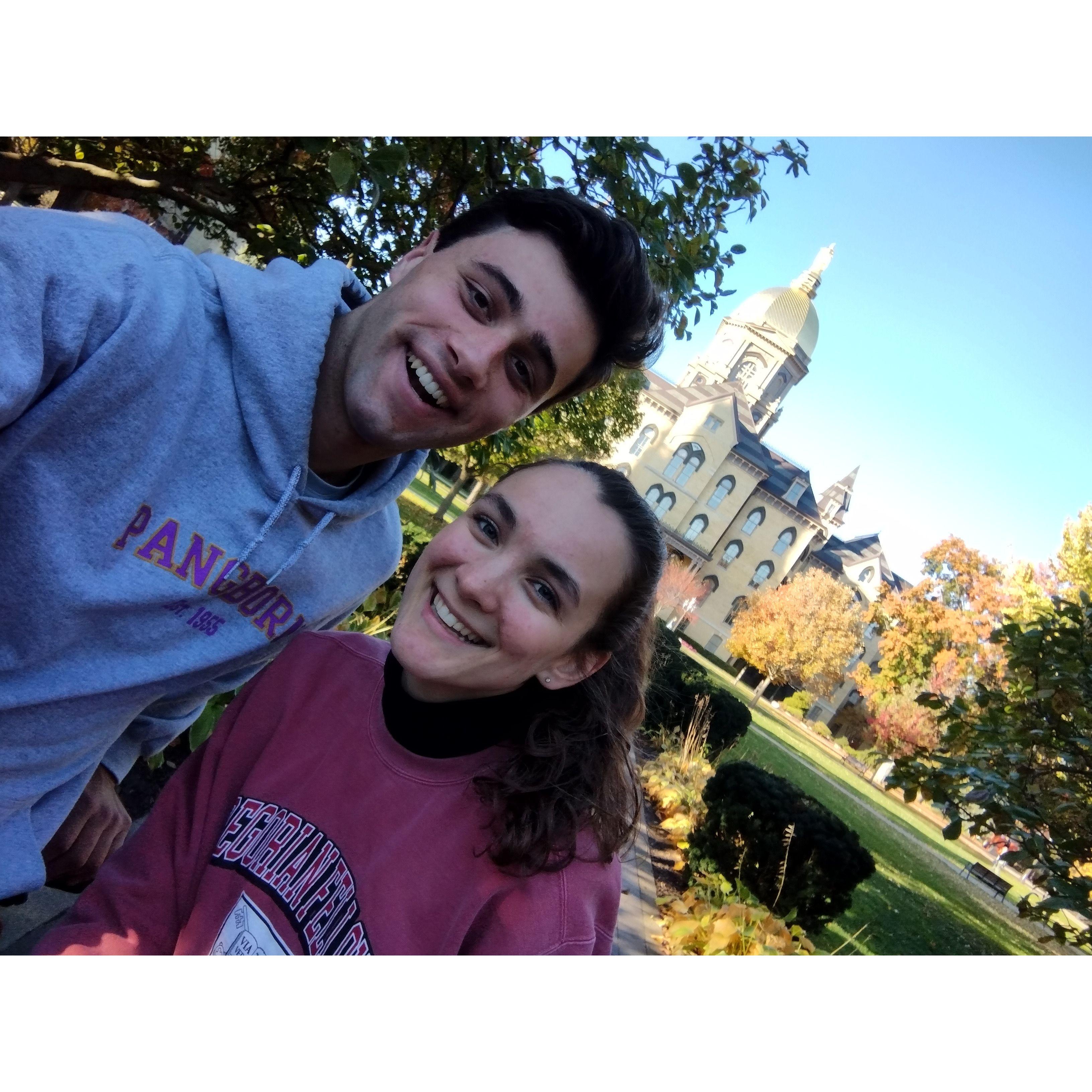 Beautiful fall day on campus!
