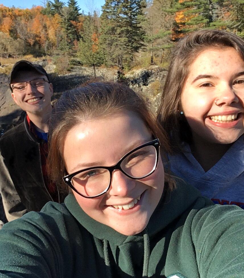 Fall hiking at Jay Cooke State Park