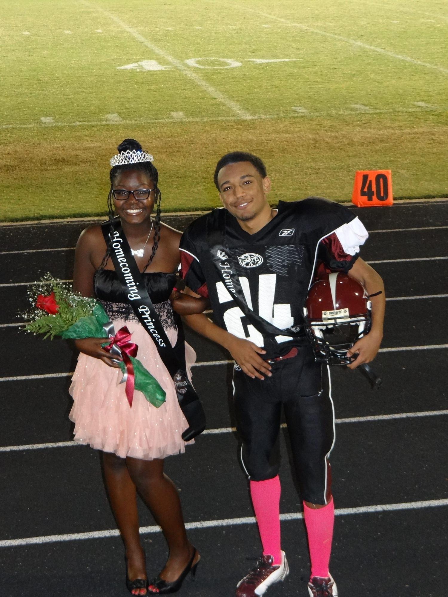 We weren't dating just yet but we won Homecoming Prince and Princess in 2013!