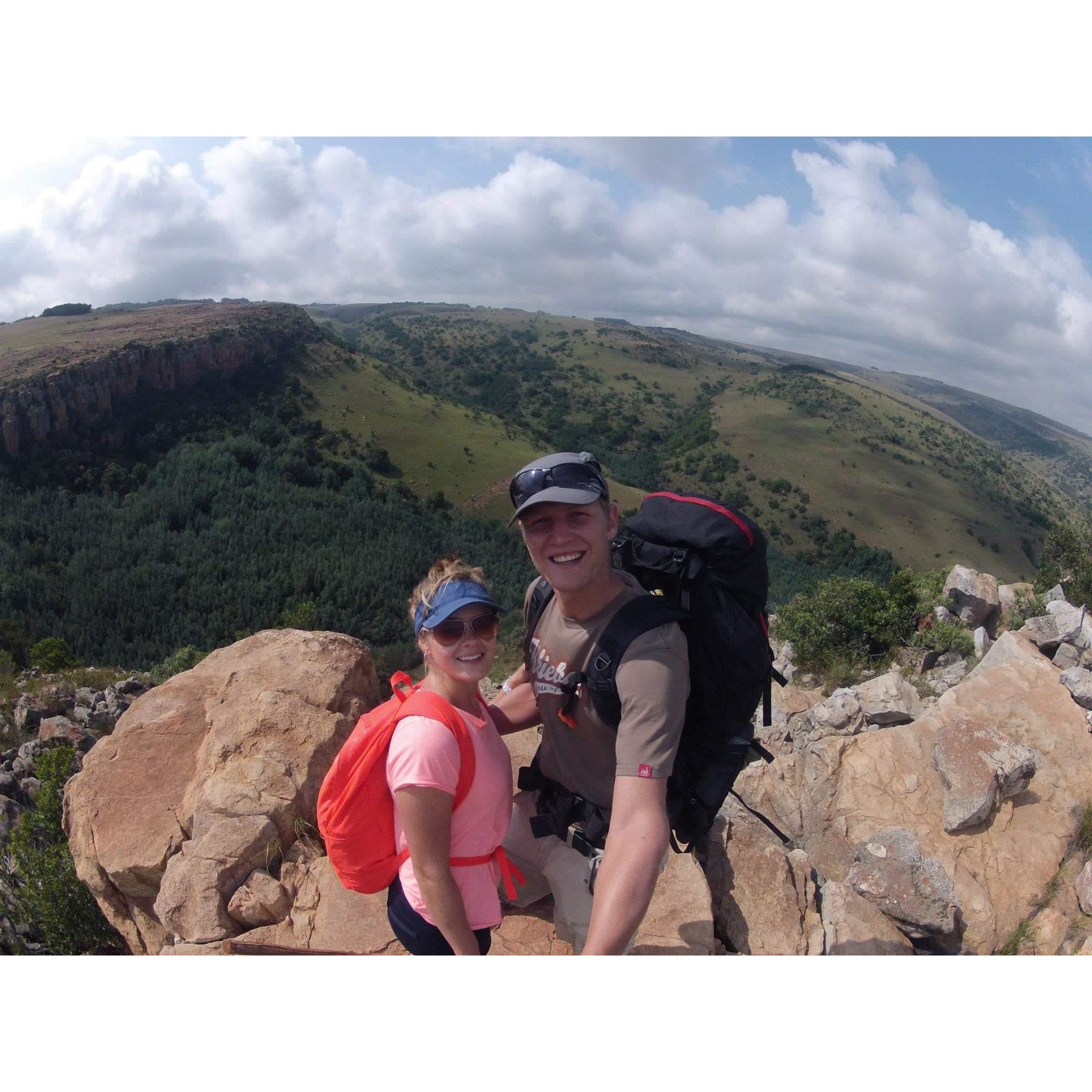 Anniversary hike in Carolina