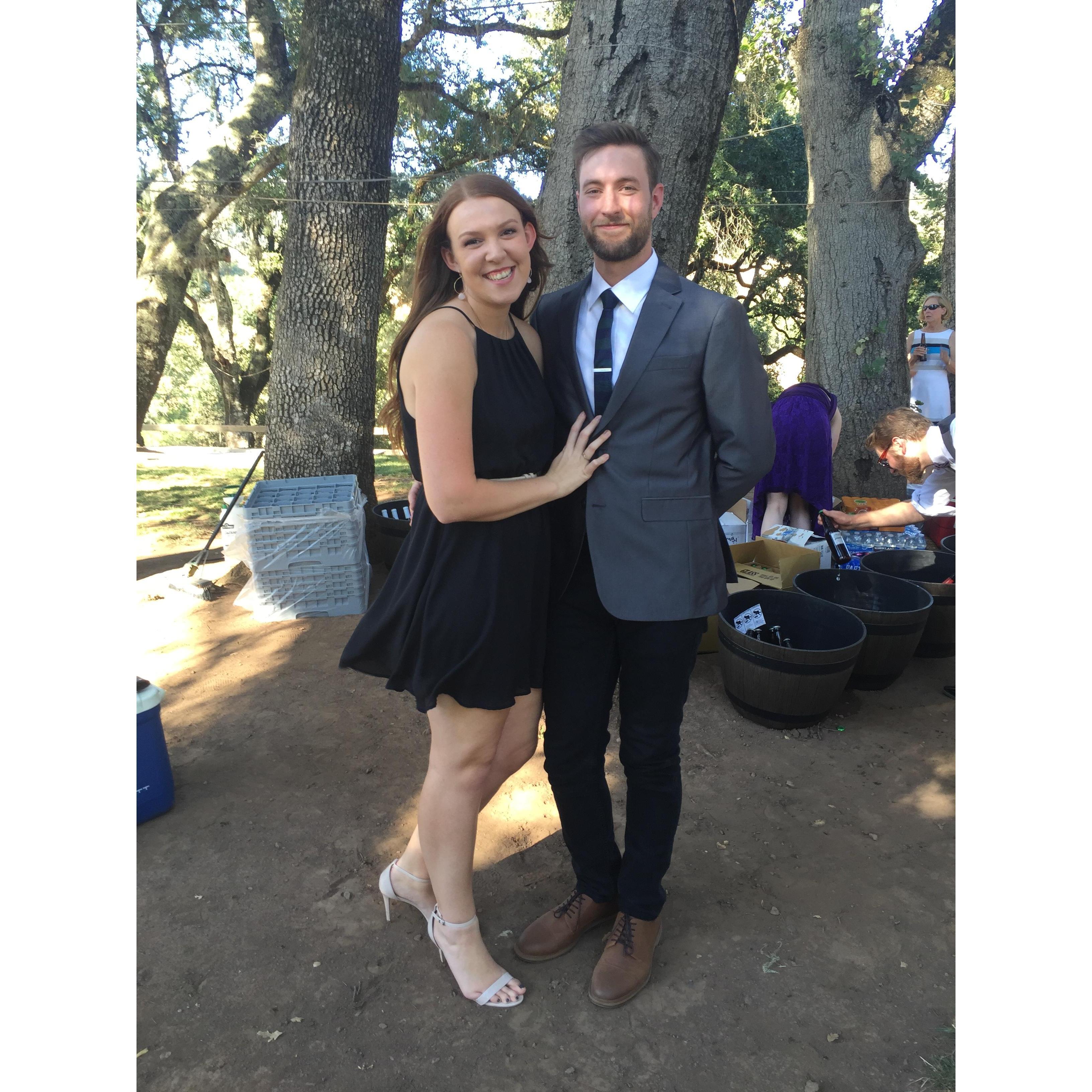 First Wedding together - September 17th, 2016