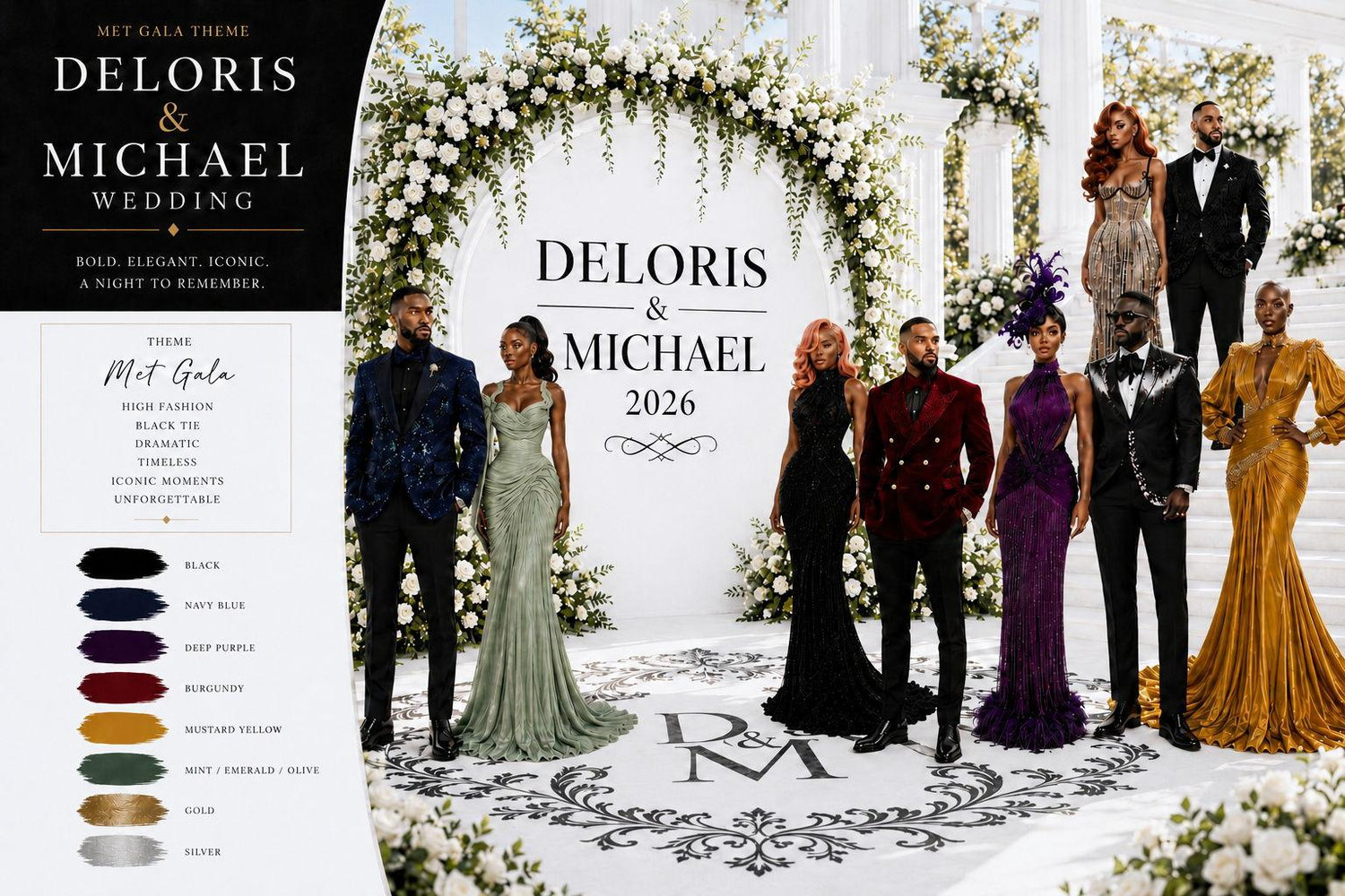 The Wedding Website of Michael Oyiboke and Deloris Atanga